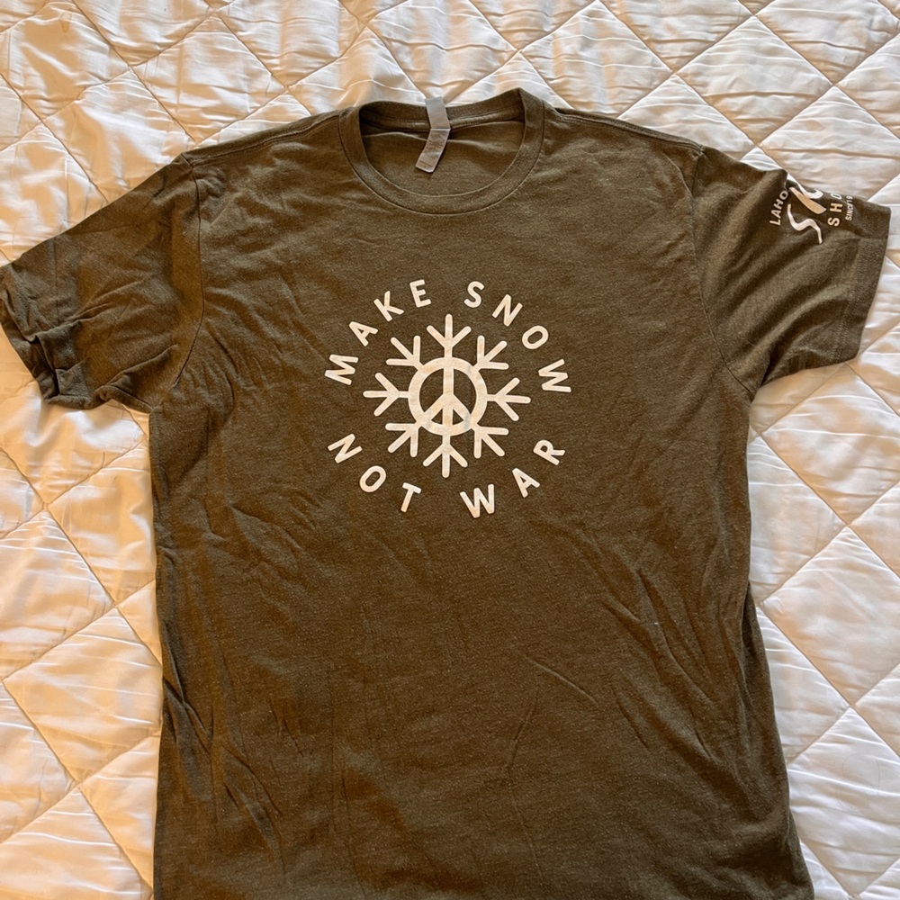 Next Level Apparel Khaki T-Shirt